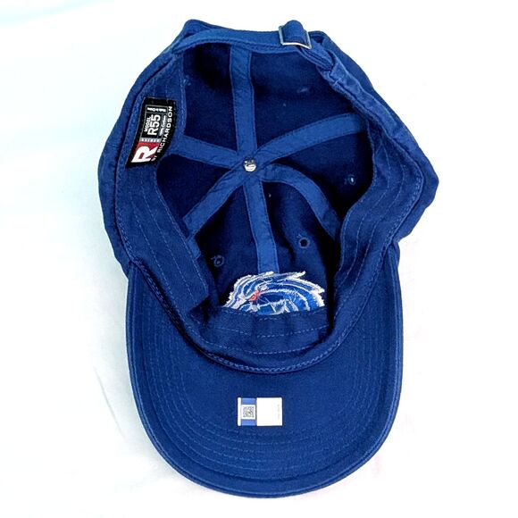 Boise State Broncos Hat Cap Adjustable Blue Logo NCAA Casual R by Richardson R55 - Picture 5 of 6